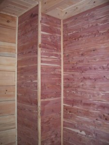 Cedar closet