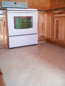 Kitchen floor